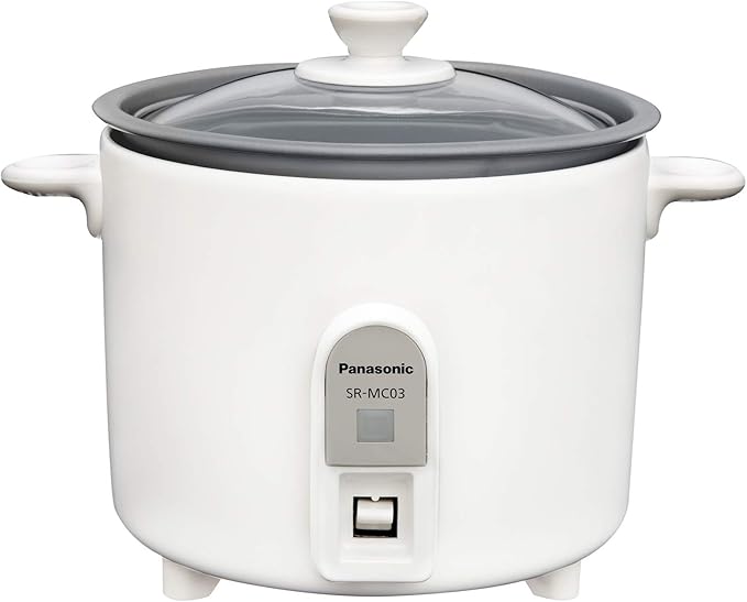 Panasonic Mini Cooker (1.5Go / 225g) SR-MC03-W (WHITE)【Japan Domestic Genuine Products】 【Ships from Japan】