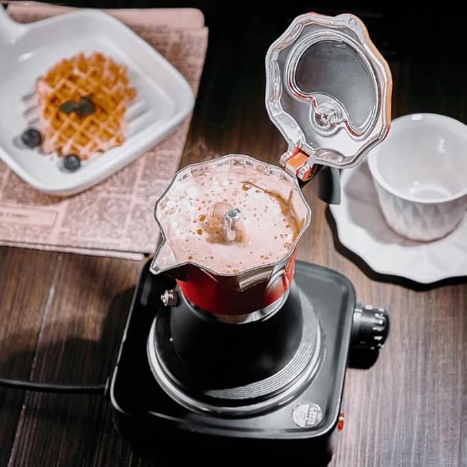 Mocha Pot Coffee Maker Aluminum Kettle Latte Oven Barista Accessories Tools