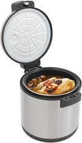 Rice Warmer Commercial Upgraded Lid Non-stick Inner Pot Electric Rice Warmer for Restaurant (19L/20QT) for Parties Festival Banquets Catering Fast Food Restaurants Canteens