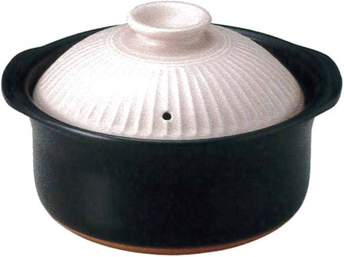54-93171/2-981183 Rice Pot Pink 3 Cups Rice Pot 8.9 x 6.1 inches (22.5 x 15.5 cm) 67.9 fl oz (1700 cc) For Direct Fire Rice Cooking Rice Earthenware Pot Banko Ware
