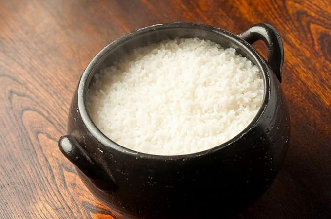 Japanese Donabe Rice Cooker with Non-Stick Coating - Made in Mie Japan - 3 Go Banko-Yaki