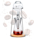 Drip Tower Coffee MakerCoffee Pot Ice Drip Coffee Maker Cold Brew Coffee MakerIced Coffee Maker Cold Brew Dripper Pot Cold Drip Coffee Tower Ice Coffee Machine Cold Brew Coffee for Cafe Home Kitchen