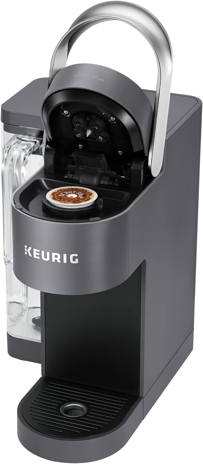 Keurig K-Supreme SMART Single Serve Coffee Maker With Wifi Compatibility 4 Brew Sizes And 66oz Removable Reservoir Compatible with Alexa Gray