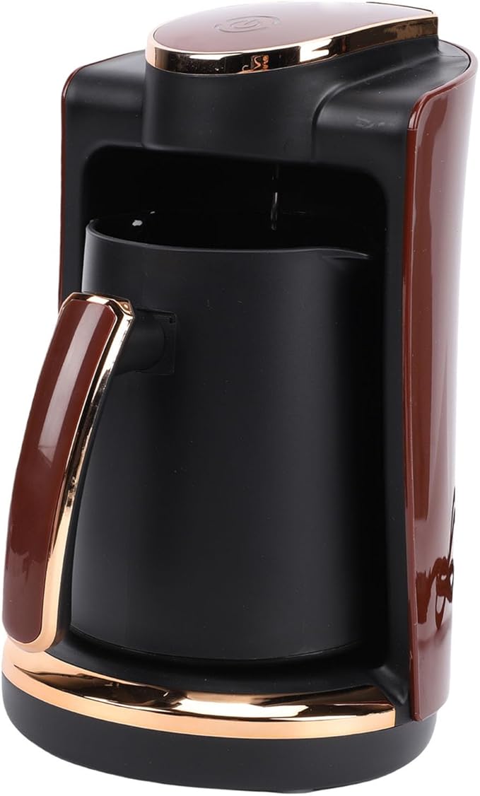 Rengue Turkish Coffee Maker 550W Electric Coffee Pot Single Cup Machine for Home and Travel Use