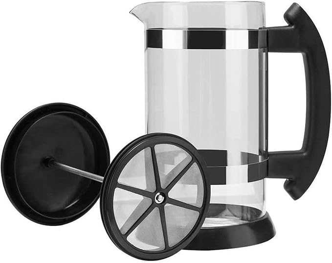 Press Coffee/Tea Coffee Pots Coffee Maker Kettle Stainless Steel Glass Thermos Coffee &amp Tea Carafes 1000ML