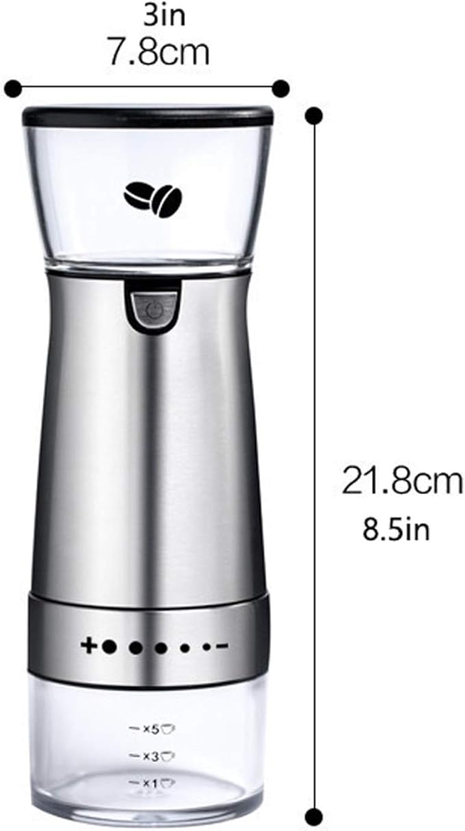 Removable Fully Automatic Coffee Machine with Grinder - Compact Espresso Maker for Home and Office Use