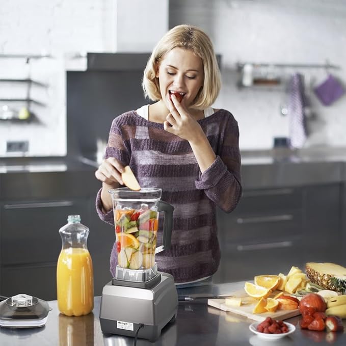 Blender Smoothie Maker Kitchen Food Processor Multifunctional Wall Breaking Machine 26000 RPM High-Speed Jug Blender with 2L BPA-Free Container for Kitchen Milk Tea Coffee Dessert Leisure Shop