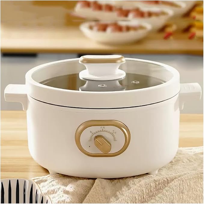 GRFIT Multifunctional Rice Cooker Steamer Electric Hot Pot Stir-fry Cooking Noodle Egg Mini Electric Cooker (Color : B) jinyi2016SHOP-1998