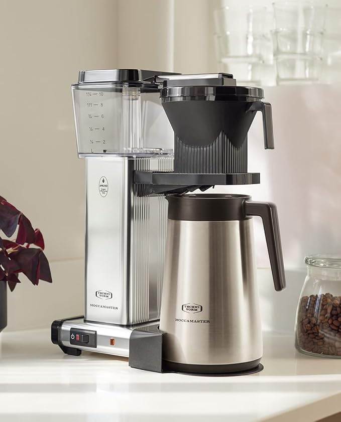 Technivorm Moccamaster 79312 KBGT Coffee Brewer 40 oz Polished Silver