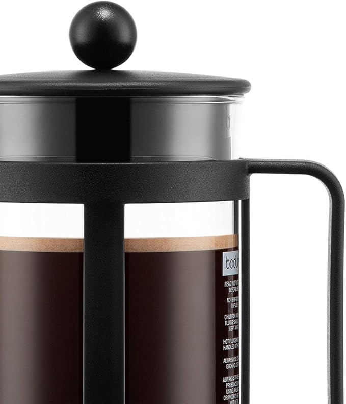 Bodum Kenya 8-Cup French Press Coffee Maker 34-Ounce Plastic Black