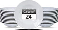 Stoneware Wide Rim Commercial Grade Dinnerware Bright White Soup/Pasta Bowl 9 Capacity 10oz Case of 24