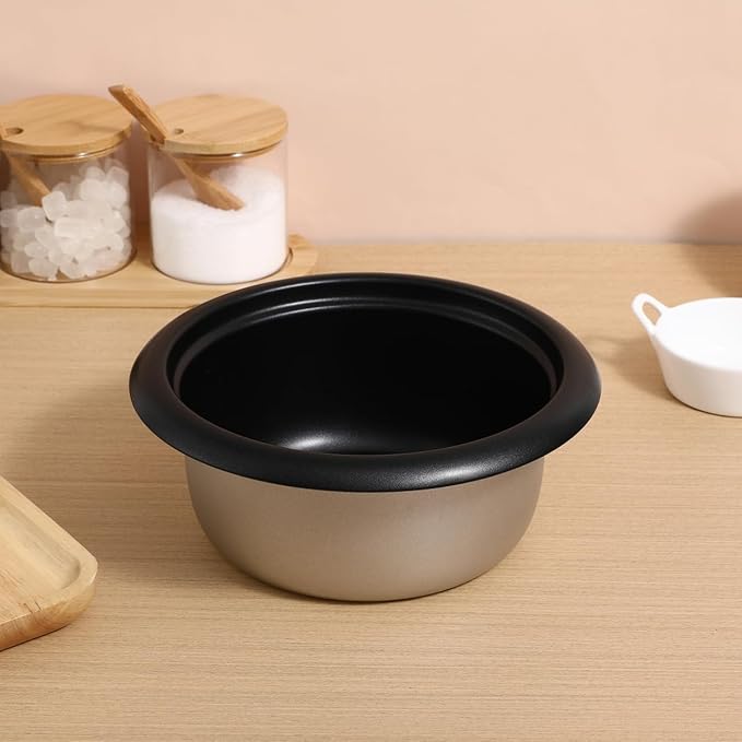 BESPORTBLE Household Cooker Inner Pot Non-stick Rice Cooker Pot Inner Cooking Container