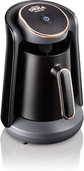 Turkish Greek Coffee Maker Preparing Ground Coffee Beans - Gergeous Hard Flavor -220 Volt Working - 6 Months Warranty
