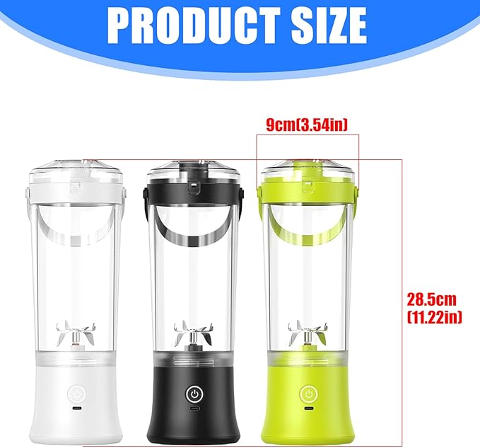 Multifuntional PC Juices Maker With 7.4V Motor Technology Texture Perfect For Fruit Vegetable Quick Extraction Portable Rechargeable Juicer Blender