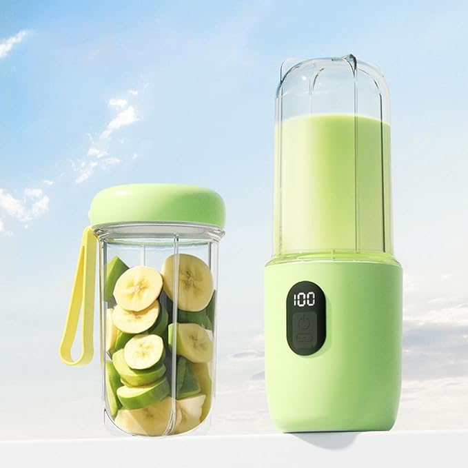 500ml Portable Shakes Maker USB Rechargeable Juicer Blenders Juicing Cup With Powerful Motor For Home And Gym Use Portable Blenders