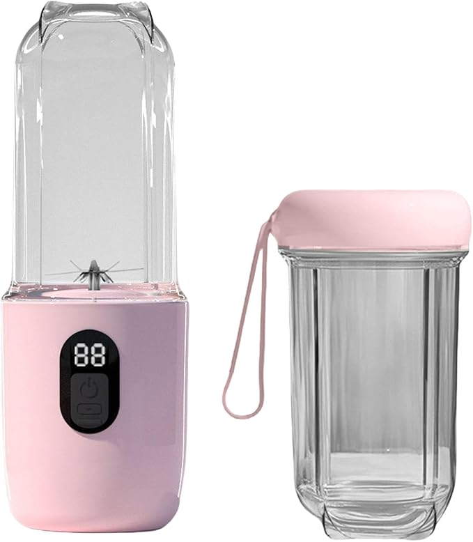 500ml Capacity Blenders Portable USB Rechargeable Juicer With High Speed Motor Mixing Cup For Protein Shakes And Juices Travel Blenders