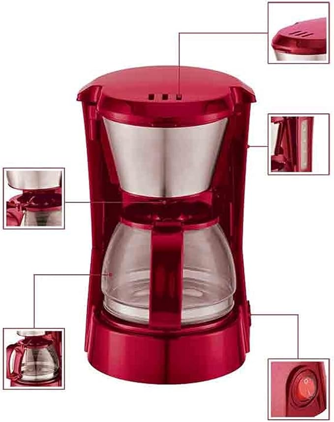 Coffee Machine Drip Coffee Machine Espresso Coffee Machine Household Automatic Drip Filter Insulation Coffee Pot Suitable For Home Office 20240311