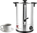 Commercial Coffee Maker 12L Coffee Maker Food Grade Stainless Steel Large Capacity Coffee Urn with Cool-Touch Handles for Meeting rooms Lounges and Other Large Gatherings (12L)