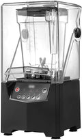 2200W 2.2L Vertical Blender High Performance Smart Blender Smoothie Blender Ice Cream Maker Smoothie Machine Soundproof with Ice Crush Function for Family and Friends