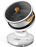 TsoLay Intelligent Automatic Cooking Machine 8 L Multi-Function Stir-Fry Machine with 360° Rotating and 3D All-Round Heating and 26CM Large Caliber Adjustment 3 Gears Firepower for Home Restaurant