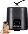 Fully Automatic Tapioca Pearls Cooker 1300w Commercial Milk Tea Pearl Maker Intelligent Temperature Control Freely Adjustable Time for Milk Tea Shops Snack Bars 9L Large Capacity