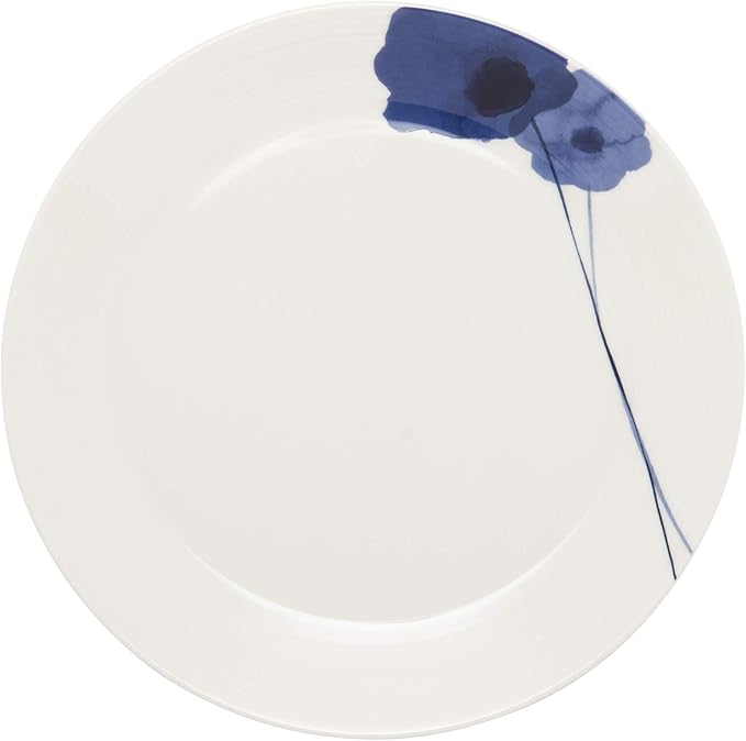 Narumi 52188-5919 Spring Field Plate Diameter 7.9 inches (20 cm) Blue Anemone Microwave Safe Dishwasher Safe Made in Japan