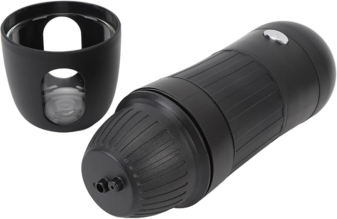 Portable Electric Coffee Machine Compatible with Capsules and Coffee Powder Small Travel Machine Suitable for Camping and Hiking Batterypowered