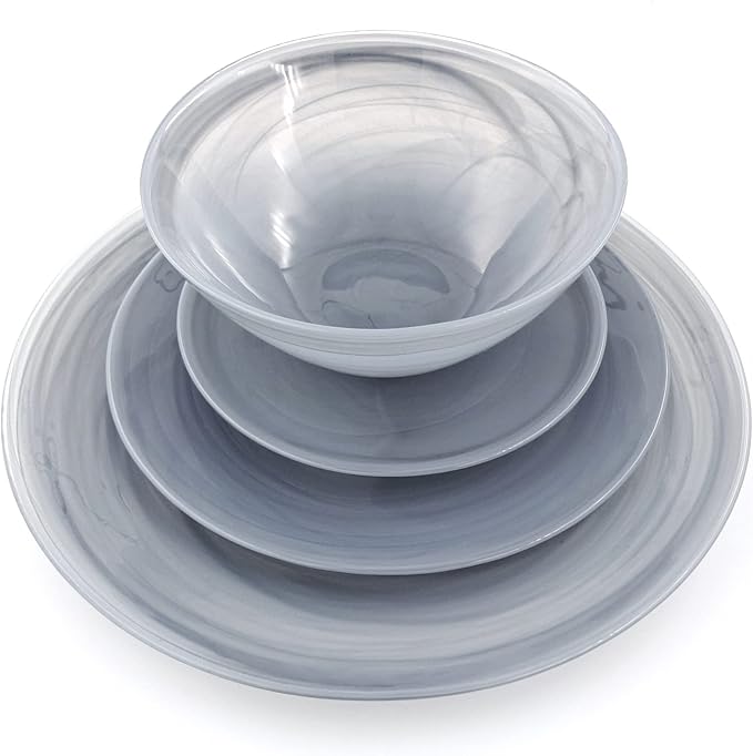NUAGE 16PC Dinnerware Set Graphite