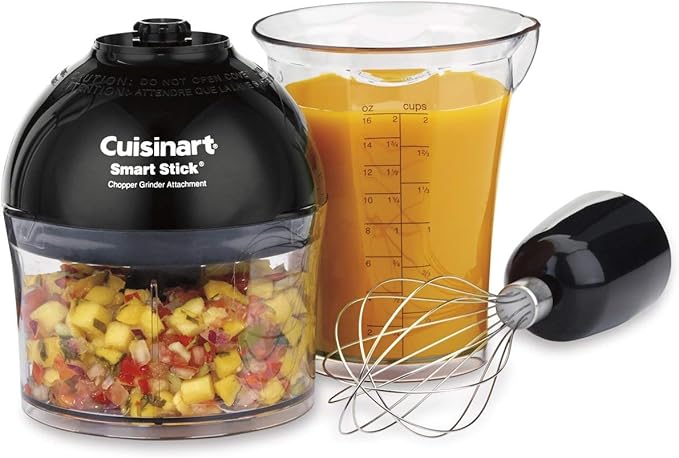 CUISINART SmartStick 2-Speed Hand Blender with Chopper Attachment (Renewed)