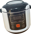 AUNMAS Mini Rice Cooker 2L Small Electric Travel Steamer with Steam Tray Keep Warm Function Portable for Car Truck Home (24V)