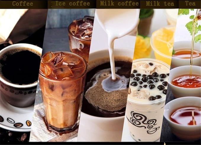 Coffee Machine Single Household Automatic Tea Machine Drip Glass Coffee Pot Small American Coffee Machine