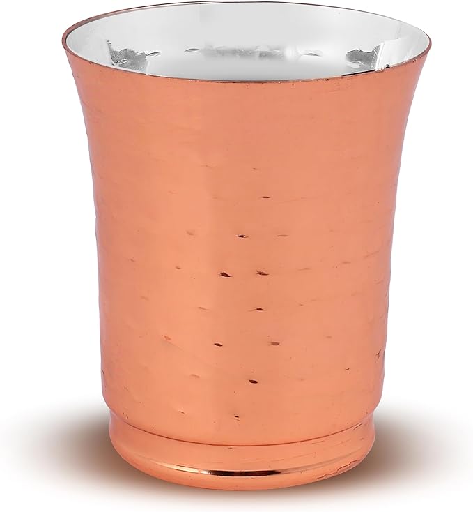 STEEL Stainless Steel Premium Series Laser Printed Dinner Set (Copper Set of 6- Serves 1)