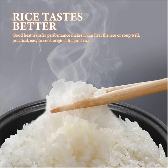 2L Electric Rice Cooker Inner Pot Non Stick Rice Cooker Inner Pot Size 18.5X18.5X10CM ﻿