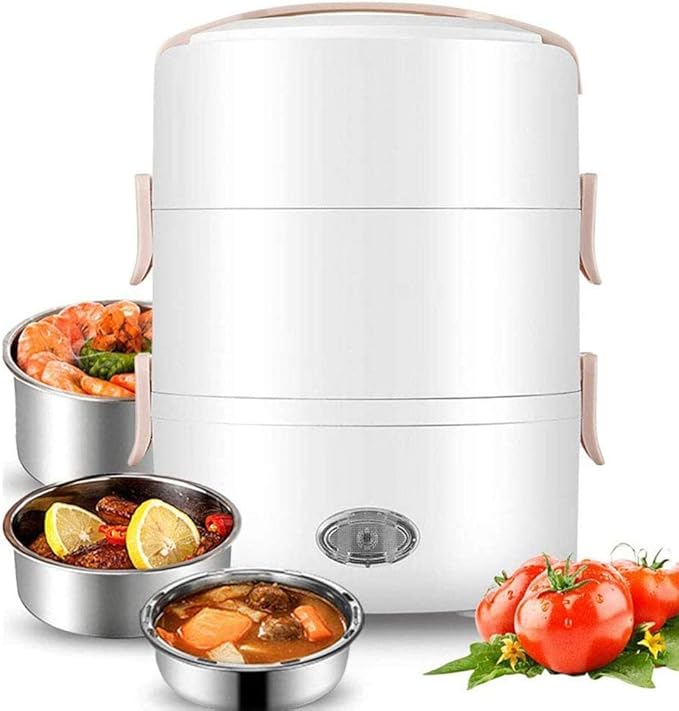 2L large capacity Rice Steamer 270W Rice CookersOne Key OperationNon-Stick Inner Pot Automatic Cooking Easy CleaningKeep warm