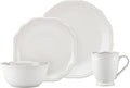 Lenox White French Perle Bead 4Pc Place Setting 6.45 LB