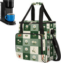 cfpolar Daisy Strawberry Coffee Maker Carrying Bag Coffee Machine Travel Storage Bag Compatible with K-Mini or K-Mini Plus Portable Single Serve Coffees Brewer Case with Pockets for K-Cup Pods