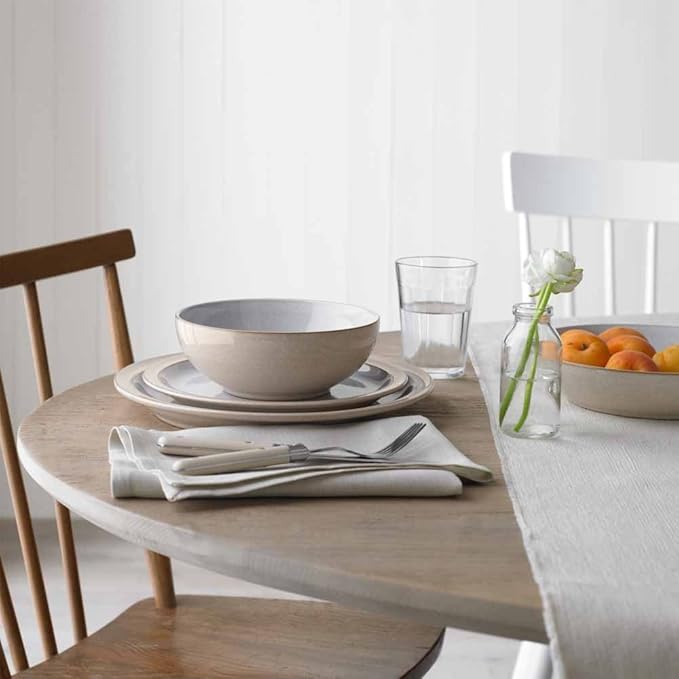 Denby Elements 12 Piece Dinner Set Beige
