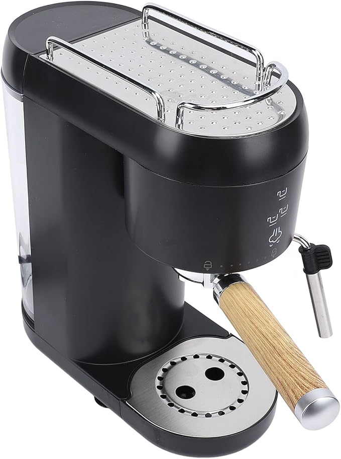 AYNEFY Espresso Machine 20 Bar Coffee Maker with Portafilter Tamper Compact Coffee Machine 1400W Intelligent Temperature Control Milk Frother Coffee Machine for Cappuccino (US Plug 110V)