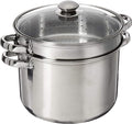 For 8 Quart Stainless Steel 4 Piece Multi-Cookware Set With Encapsulated Base