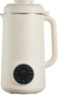 8-in-1 Nut Milk Maker 41 oz 304 Stainless Steel Soy Milk Machine with 10-Blade System Self-Cleaning Oat &amp Nut Beverage Maker with Delay Timer Quiet Operation Hot Water &amp Keep-Warm Function