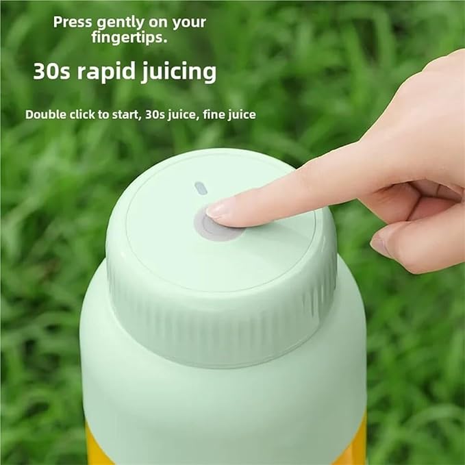 Mini handheld blender cordless portable electric blender direct squeeze juicing no strainer required dishwasher safe(Small)