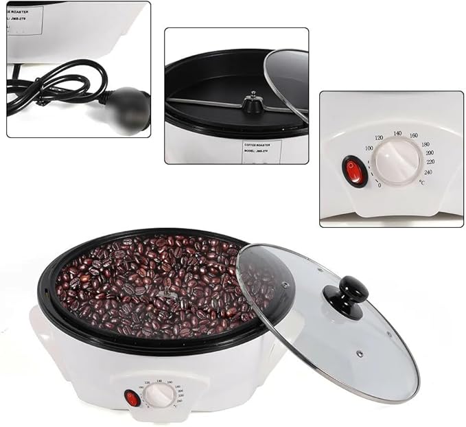 Coffee Bean Roaster Machine for Home Use800W Electric Coffee Bean RoasterRoasting Machine Peanut Bean Home Coffee Roaster