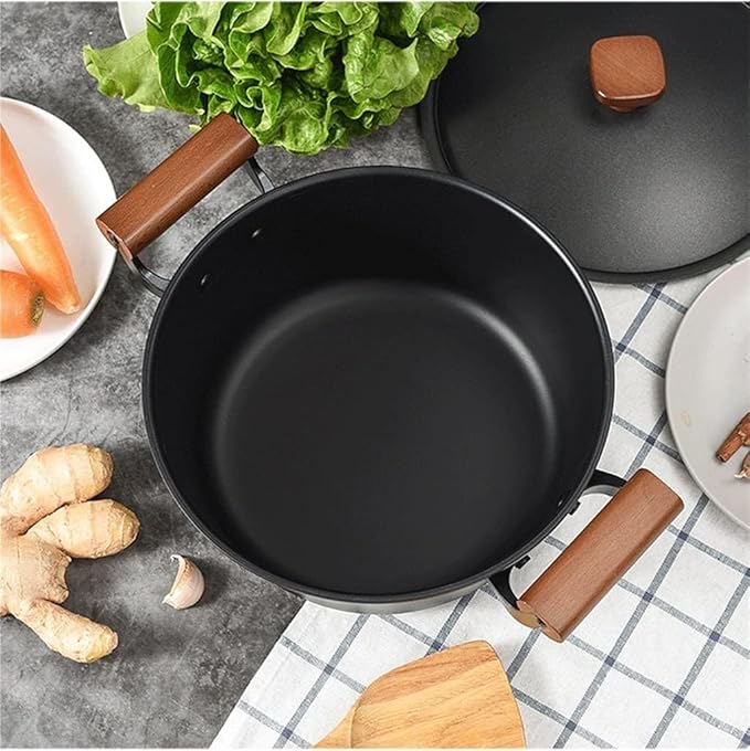 Non-Stick Frying Pan Cooking Cookware Set Kitchen Egg Frying Pan Multifunctional Soup Pot Iron Pot Cookware Set Cookware
