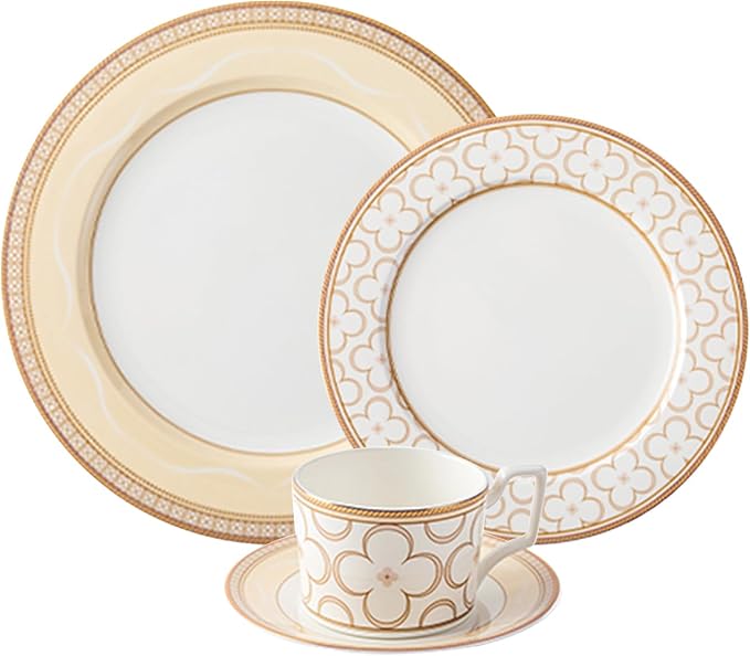 8-piece bone china dinnerware set porcelain dinnerware set dishes set for 2 dinnerware sets family gathering banquet wedding hotel Gift for maternal grandmother Gift for mom dishwasher safe