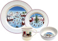 Villeroy &amp Boch Naif Christmas 4-Piece Dinnerware Set