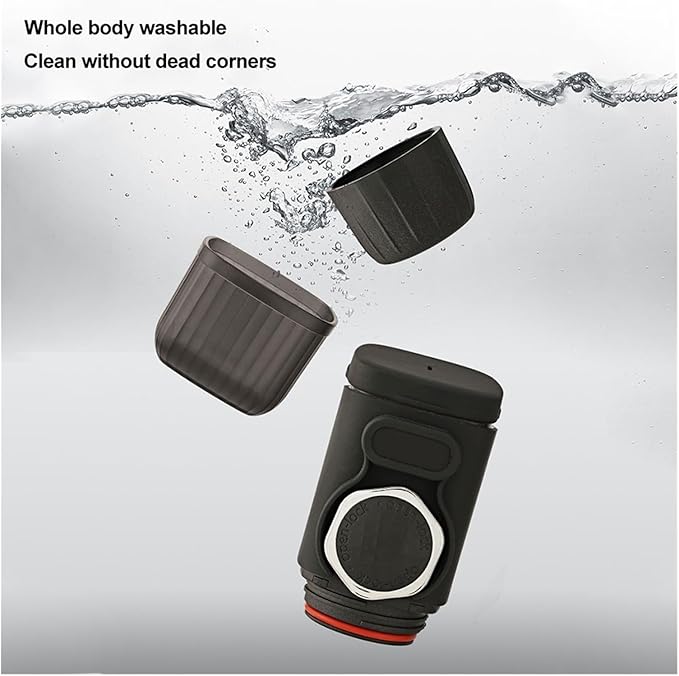 Portable Espresso Maker - Manual Espresso Machine for Travel - Hand Pressure Coffee Machine