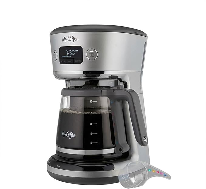 Mr. Coffee Digital Easy Measure 12-Cup Programmable Coffee Maker