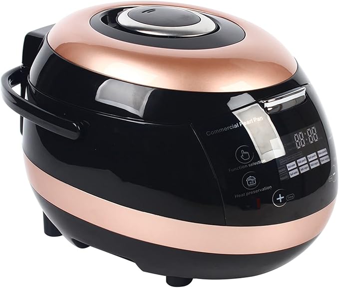 5L 860W Maker Pearl Cooking Machine Automatic Pearl Pot Commercial Cooker Suitable For Restaurants Milk Tea Stores Boil Sago|Boba Tea|Bubble Tea|Milk Tea