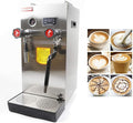 Commercial Milk Frother 8L Commercial Espresso Coffee Steam Water Boiling Machine with LED Display 2500W Milk Foam Machine 110V for Cafe Coffee Tea Shop Home