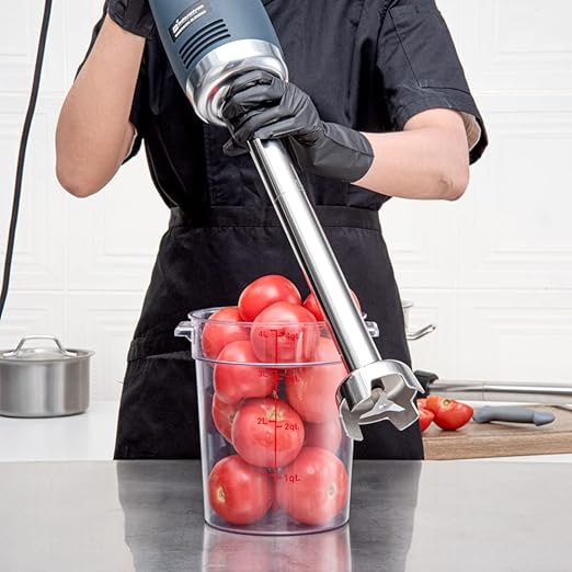 Restaurantware ATTACHMENT ONLY: Hi Tek 16 Inch Immersion Blender Attachment 1 Dishwashable Blending Shaft - Blender Sold Separately Durable Stainless Steel Blender Attachment